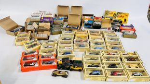 LARGE COLLECTION BOXED DIE-CAST VEHICLES INCLUDING LLEDO.