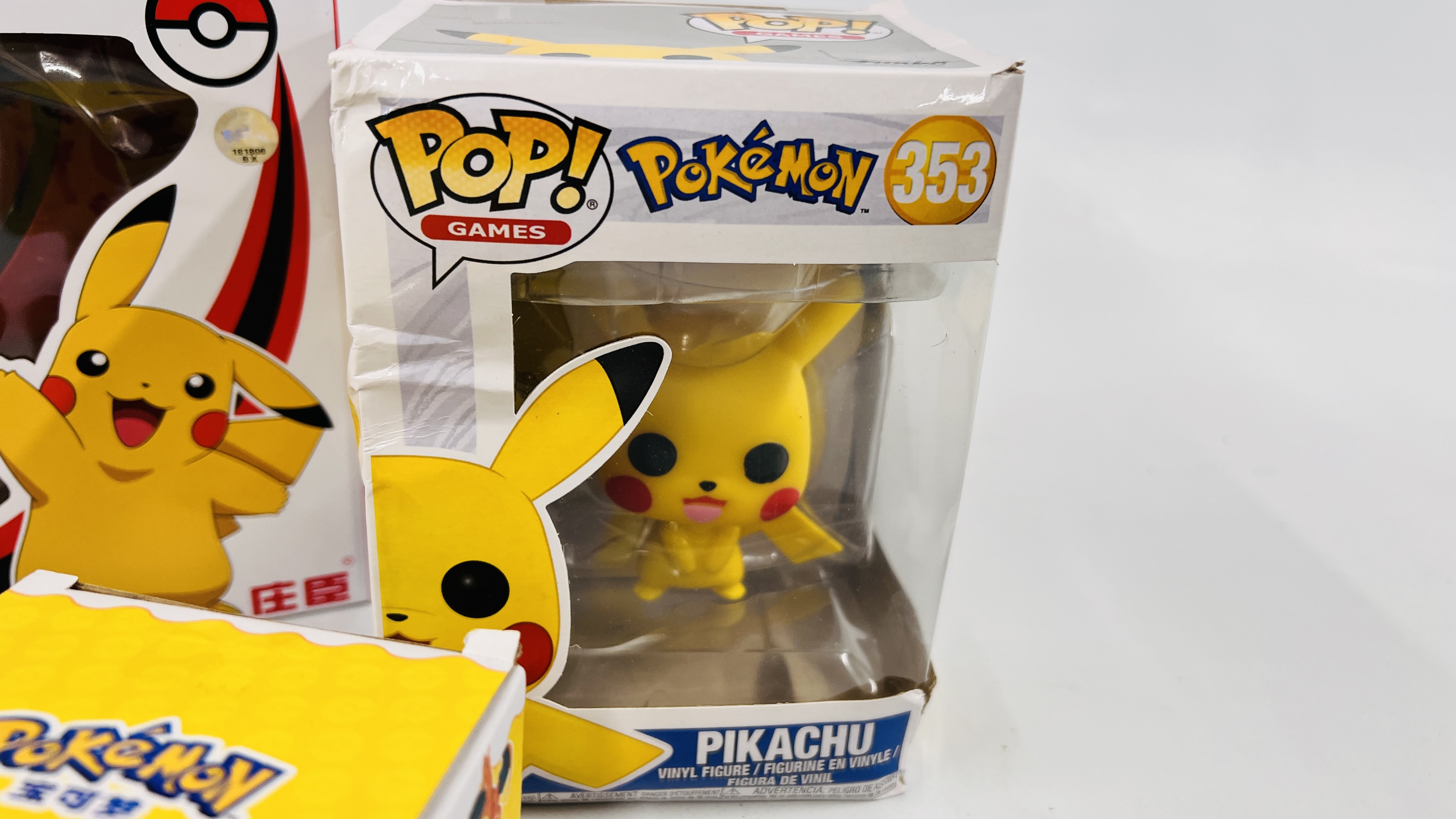 6 BOXED POKEMON TOYS INCLUDING PIKACHU. - Image 3 of 5