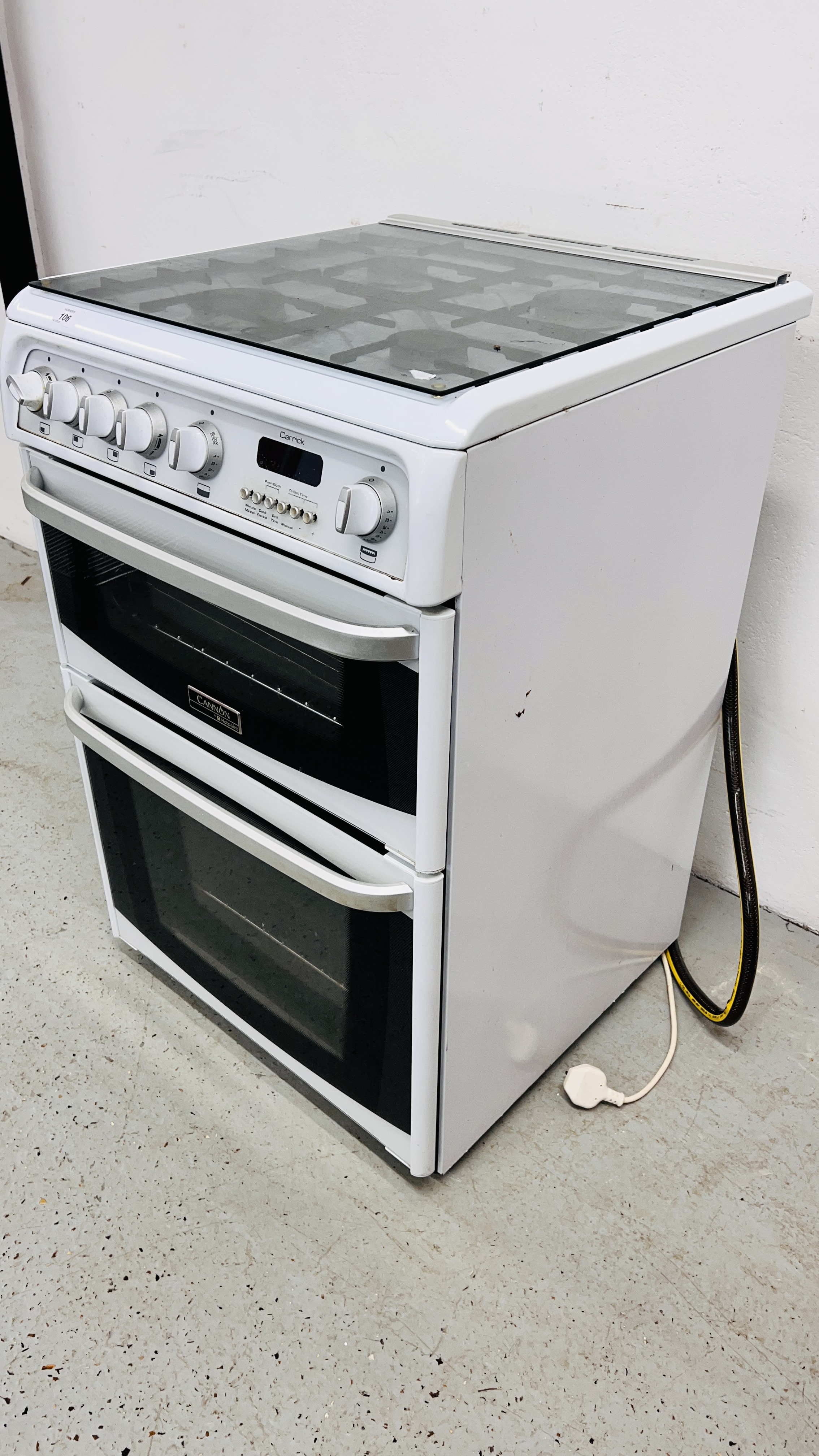 CANON HOTPOINT "CARRICK" MAINS GAS DOUBLE OVEN SLOT IN COOKER (CONDITION OF SALE TO BE FITTED BY - Image 7 of 8