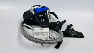 HOOVER BREEZE BAGLESS VACUUM CLEANER WITH ACCESSORIES - SOLD AS SEEN.