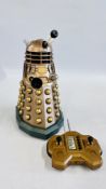 A DOCTOR WHO 40MHZ REMOTE CONTROLLED DALEK.