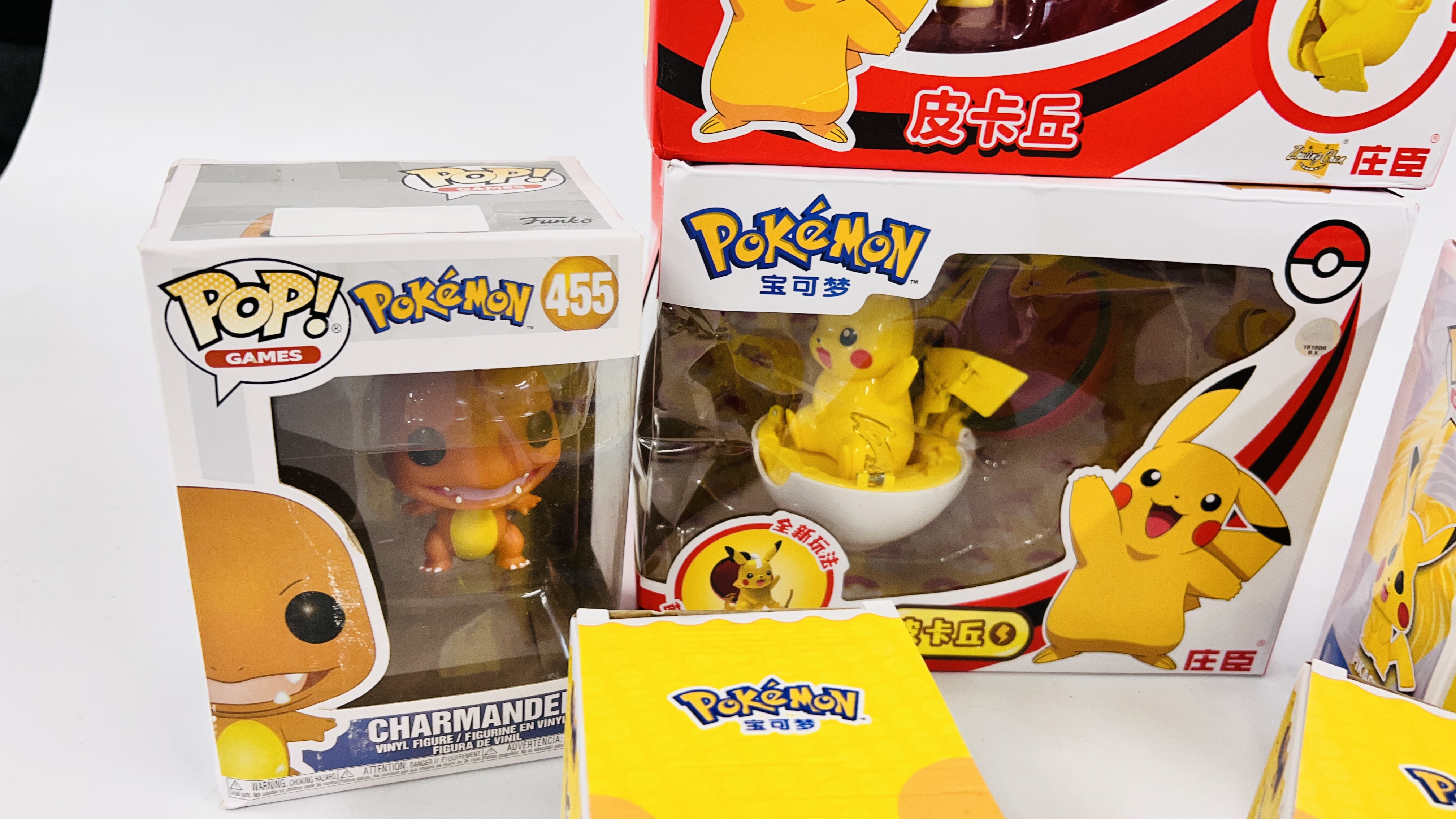 6 BOXED POKEMON TOYS INCLUDING PIKACHU. - Image 2 of 5