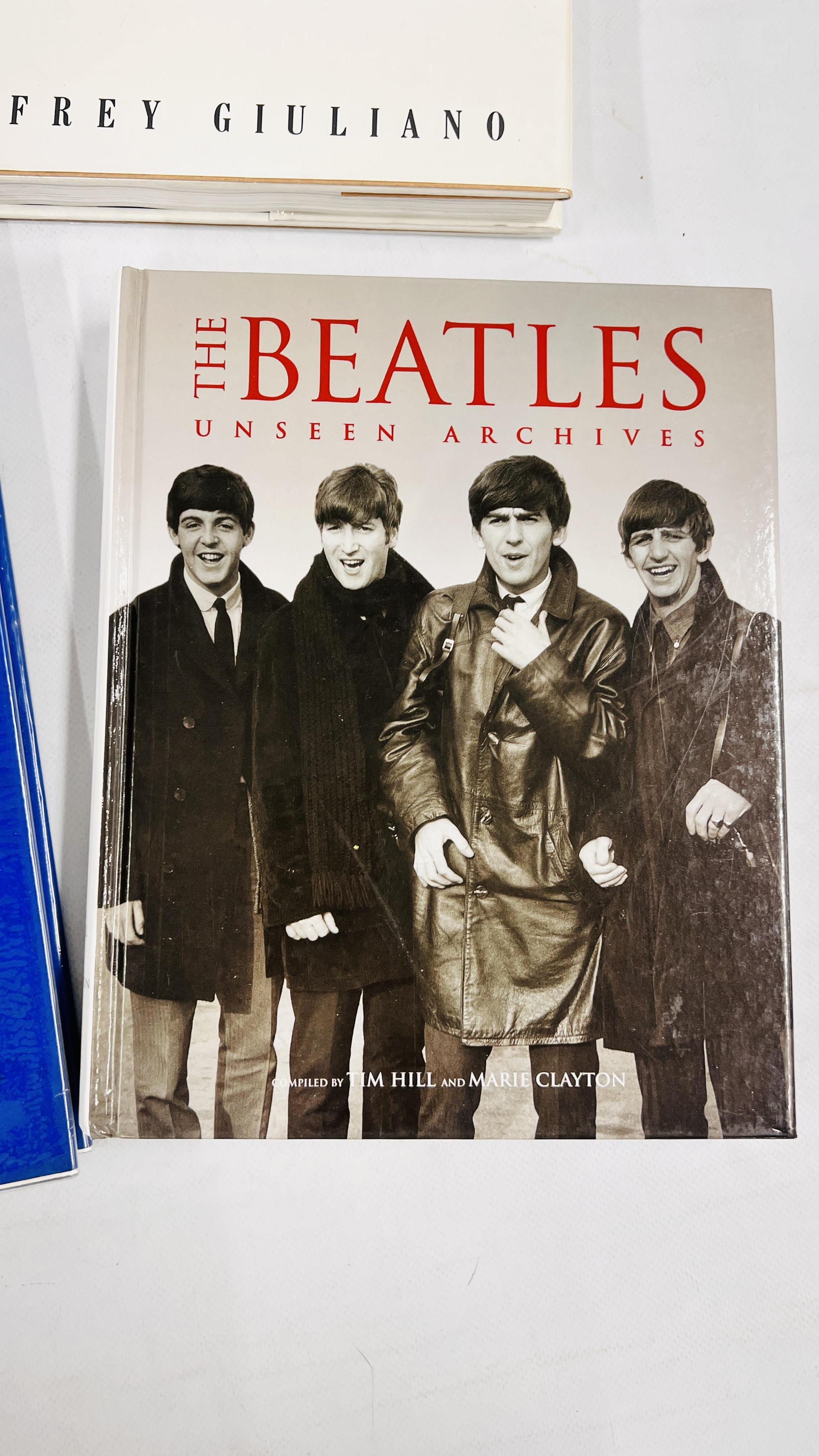 5 X HARDBACK BEATLES BOOKS - "IMAGES OF THE BEATLES", "THE BEATLES ALBUM", JULIA DELANO, - Image 2 of 7