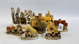 A GROUP OF SEVEN DAVID WINTER COLLECTORS COTTAGES TO INCLUDE CROFTERS COTTAGE, DROVERS COTTAGE,