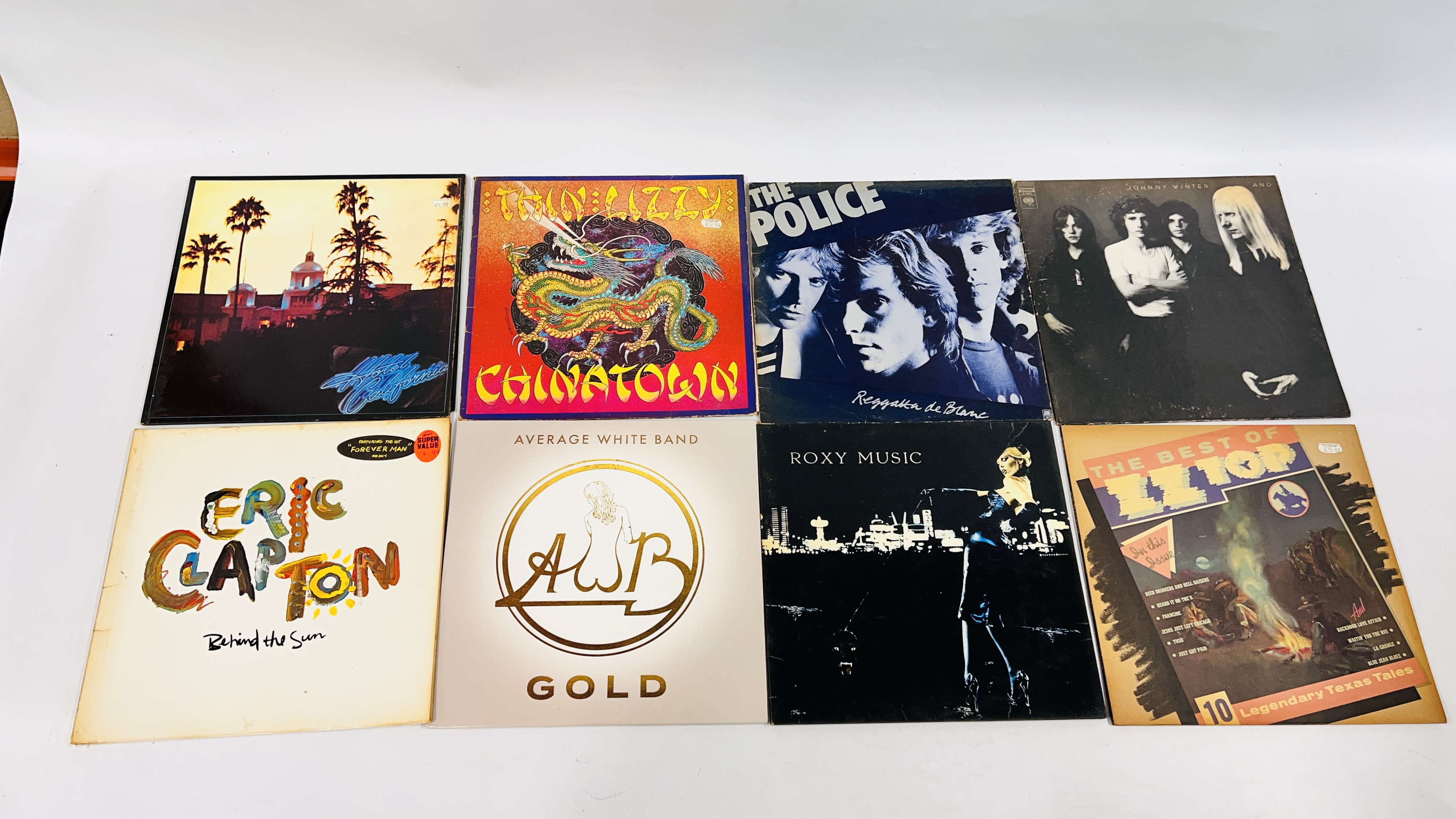 2 BOXES CONTAINING AN EXTENSIVE COLLECTION OF MAINLY 70'S AND 80'S ROCK MUSIC TO INCLUDE ROLLING - Image 6 of 20