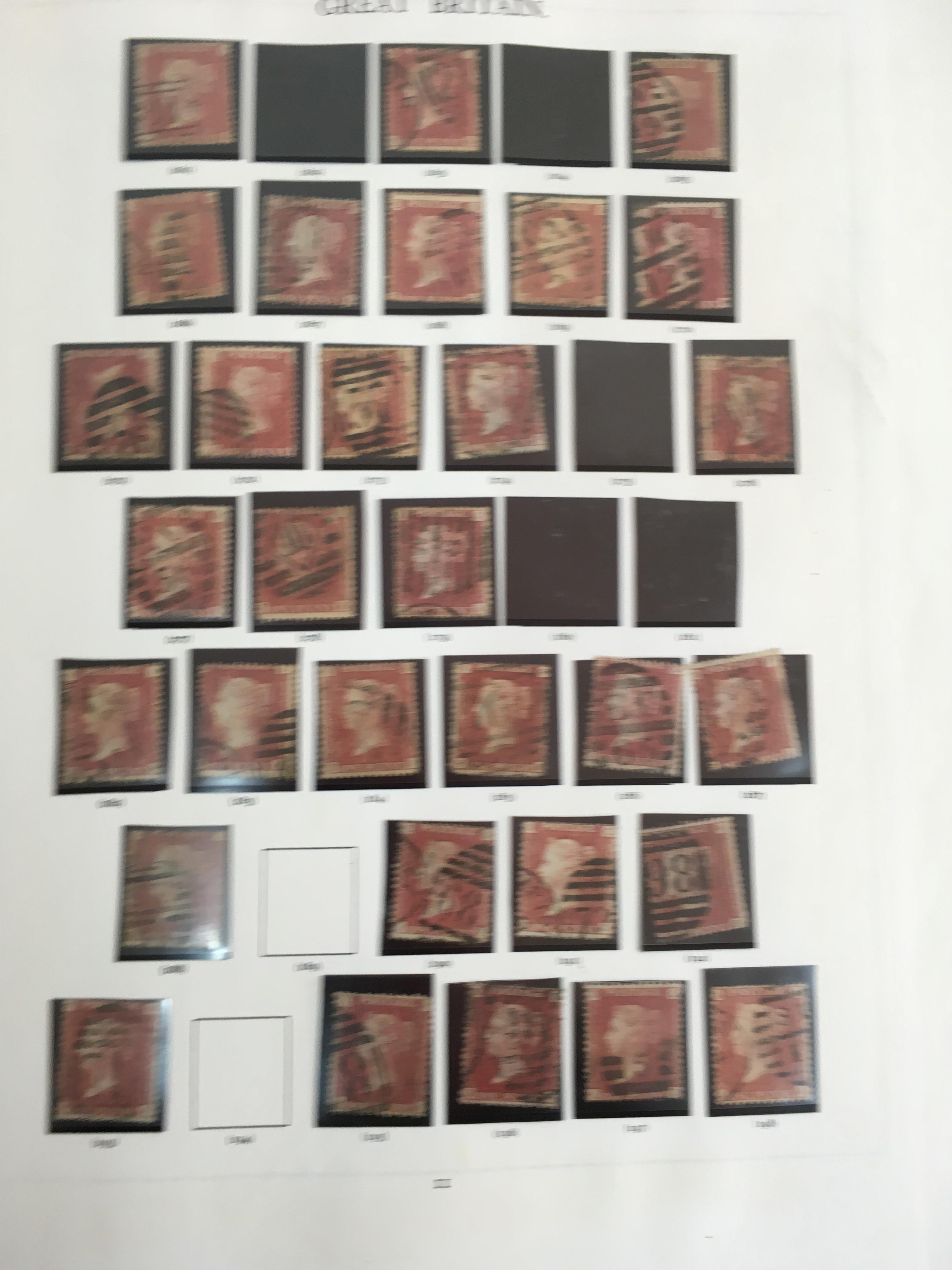 STAMPS: GB 1840-1970 USED COLLECTION IN A DAVO ALBUM FROM 1d BLACK, 1d RED PLATES, EDWARD 7th 2/6, - Image 6 of 16