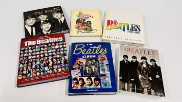 5 X HARDBACK BEATLES BOOKS - "IMAGES OF THE BEATLES", "THE BEATLES ALBUM", JULIA DELANO,