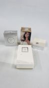 A GROUP OF 3 UNOPENED BOXED FRAGRANCES TO INCLUDE EXAMPLES MARKED WINGS LUCY MECKLENBURGH,
