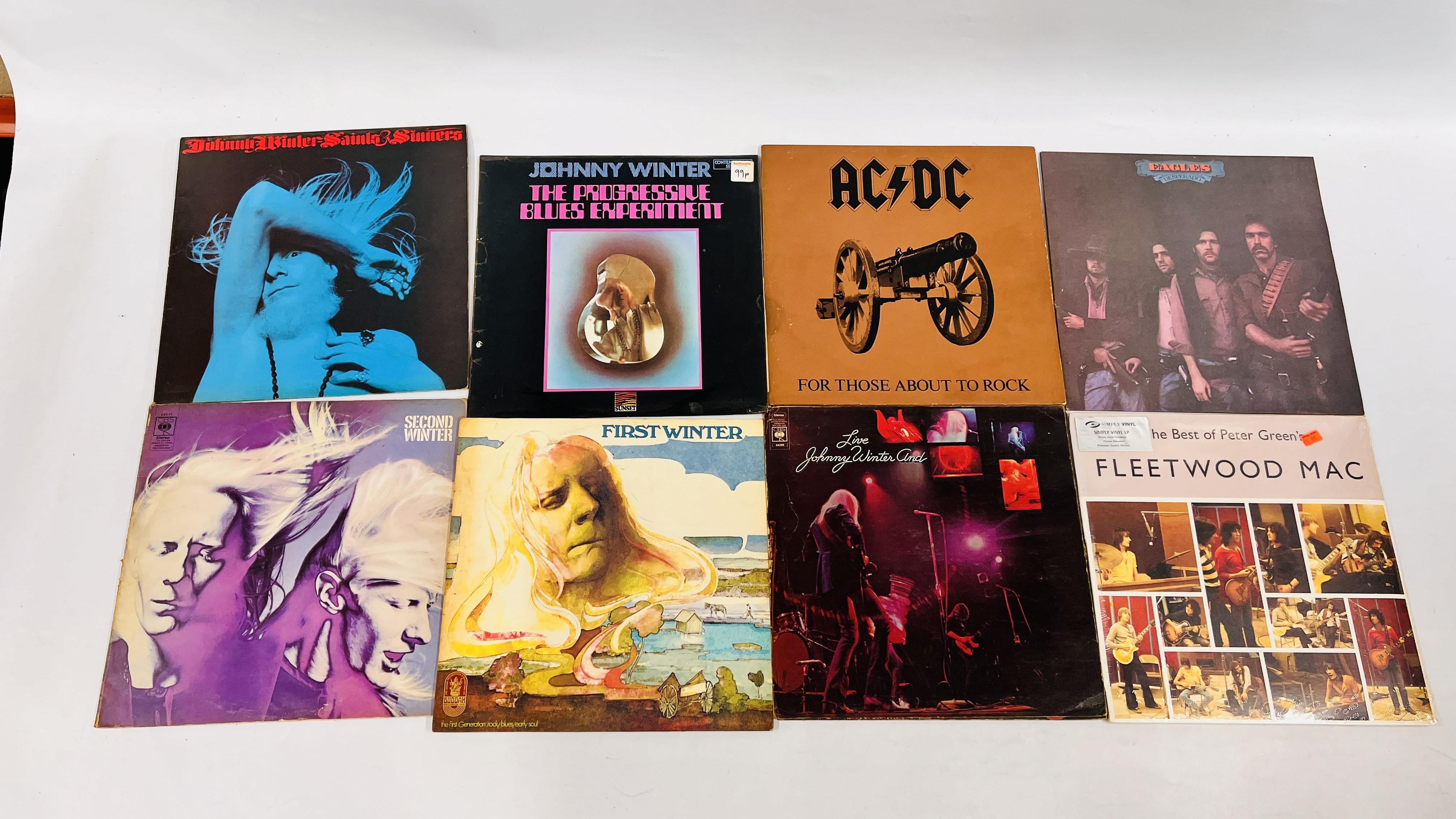 2 BOXES CONTAINING AN EXTENSIVE COLLECTION OF MAINLY 70'S AND 80'S ROCK MUSIC TO INCLUDE ROLLING - Image 7 of 20