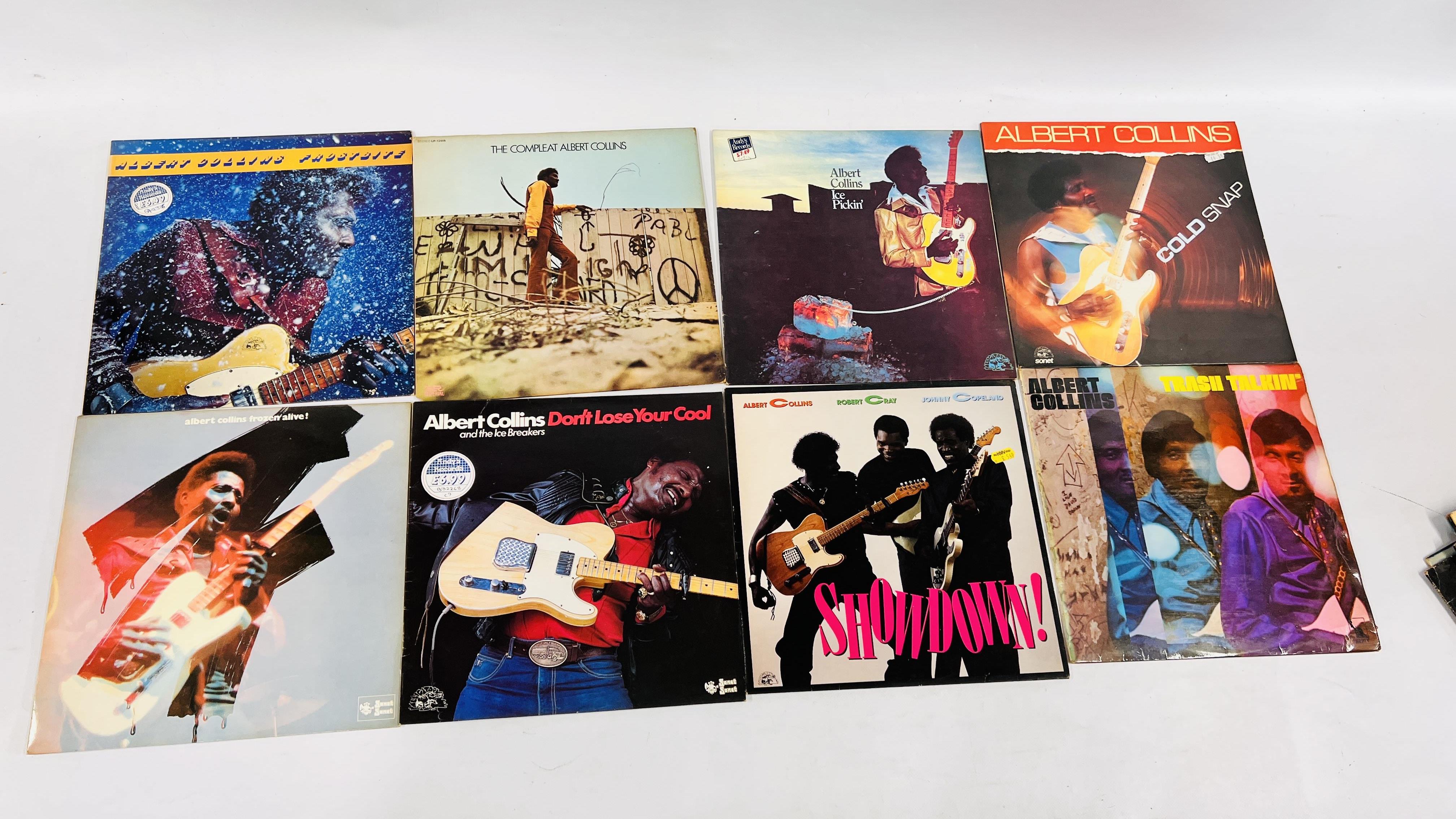 2 BOXES CONTAINING AN EXTENSIVE COLLECTION OF MAINLY 70'S AND 80'S ROCK MUSIC TO INCLUDE ROLLING - Image 10 of 20