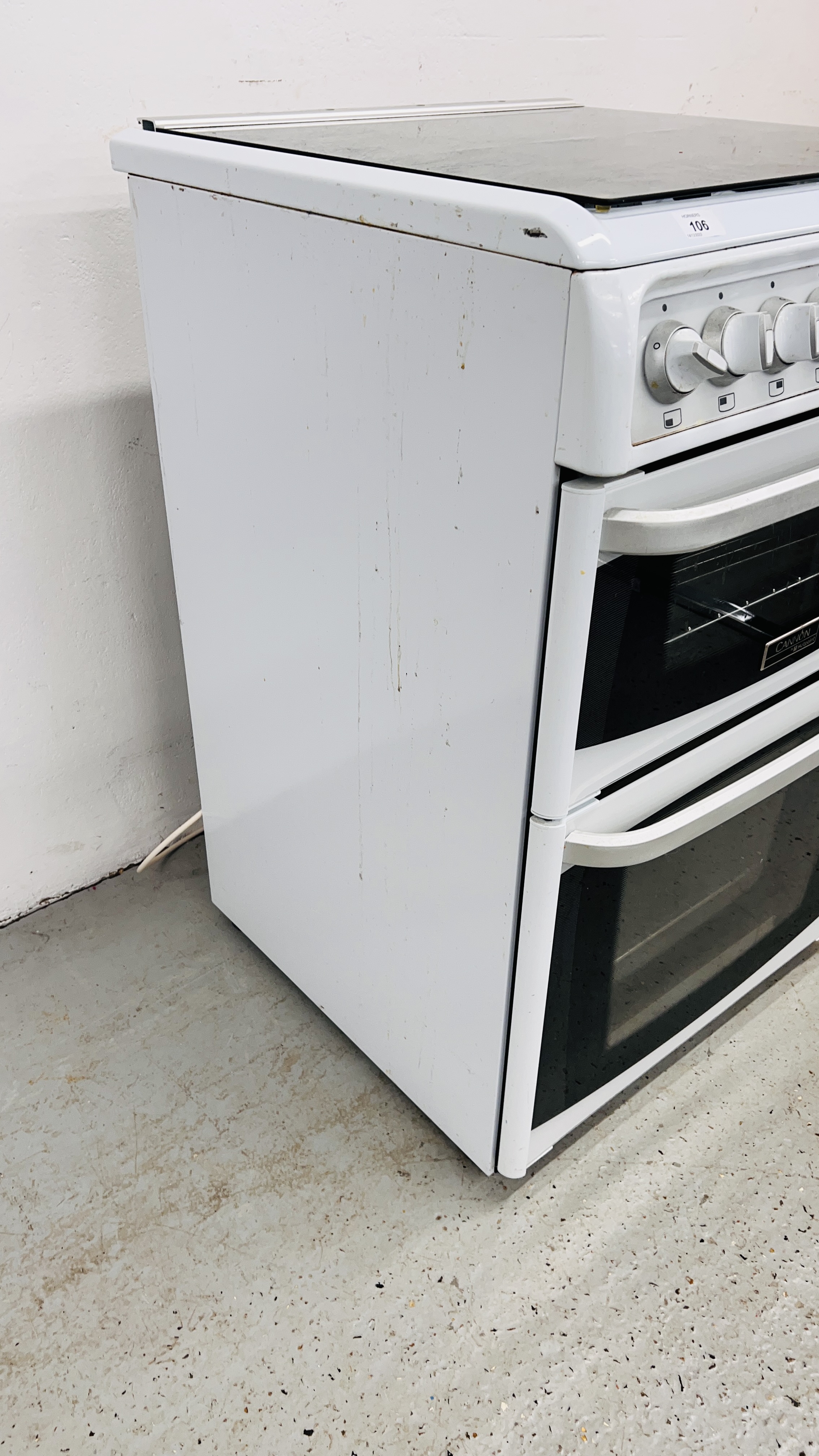 CANON HOTPOINT "CARRICK" MAINS GAS DOUBLE OVEN SLOT IN COOKER (CONDITION OF SALE TO BE FITTED BY - Image 8 of 8