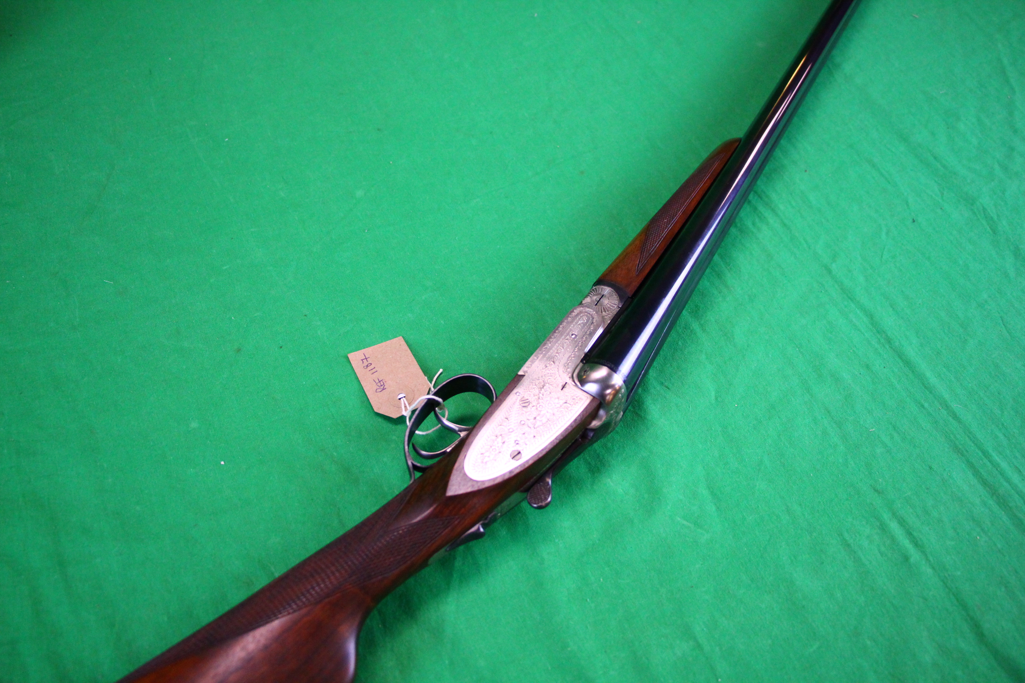 GUNMARK 12 BORE SIDE BY SIDE SHOTGUN # 140770 EJECTOR, SIDE LOCK, - Image 10 of 22