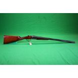 AYA 12 BORE SIDE BY SIDE SHOTGUN # 560967 EJECTOR, BOX LOCK,