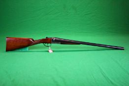 AYA 12 BORE SIDE BY SIDE SHOTGUN # 560967 EJECTOR, BOX LOCK,