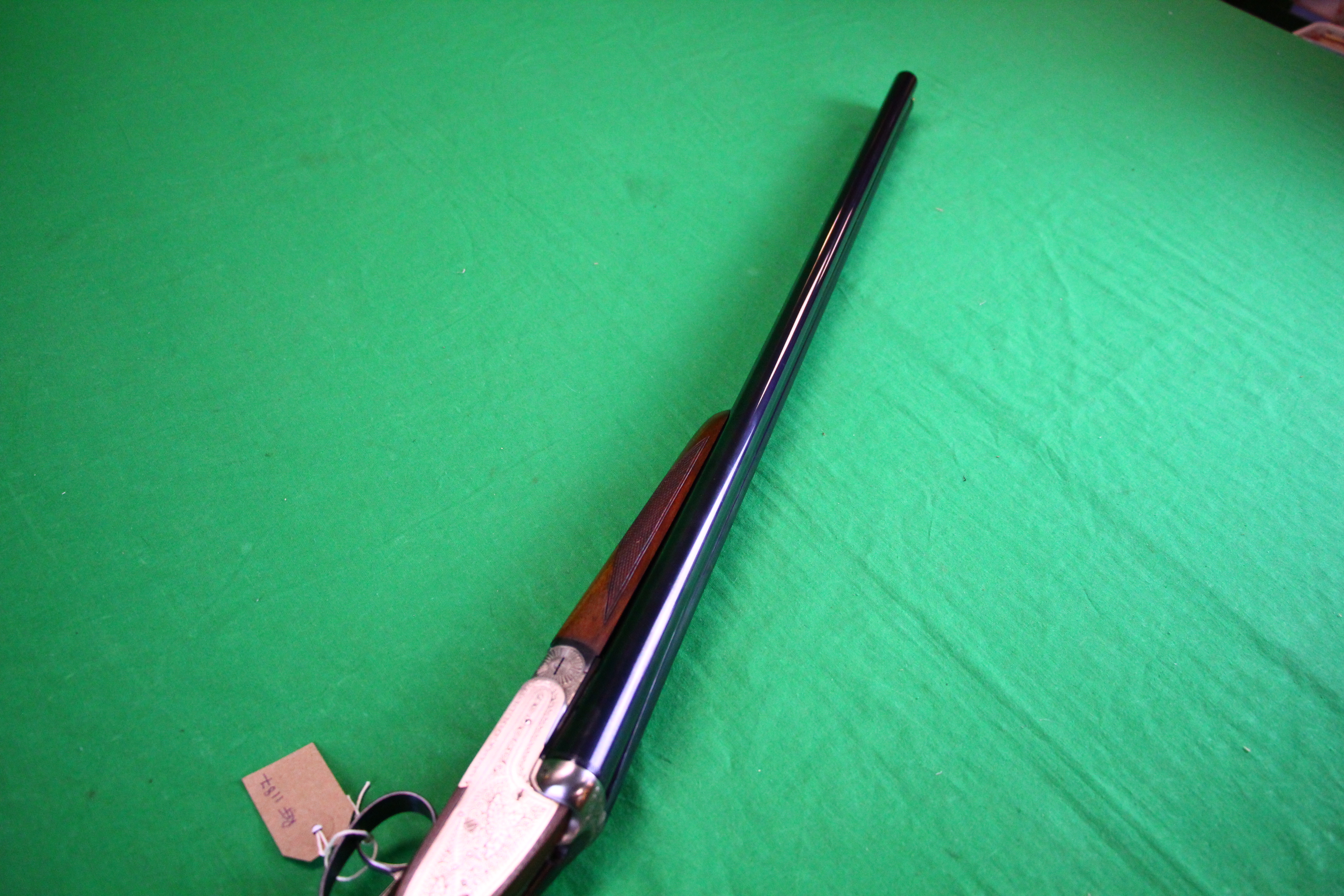 GUNMARK 12 BORE SIDE BY SIDE SHOTGUN # 140770 EJECTOR, SIDE LOCK, - Image 11 of 22