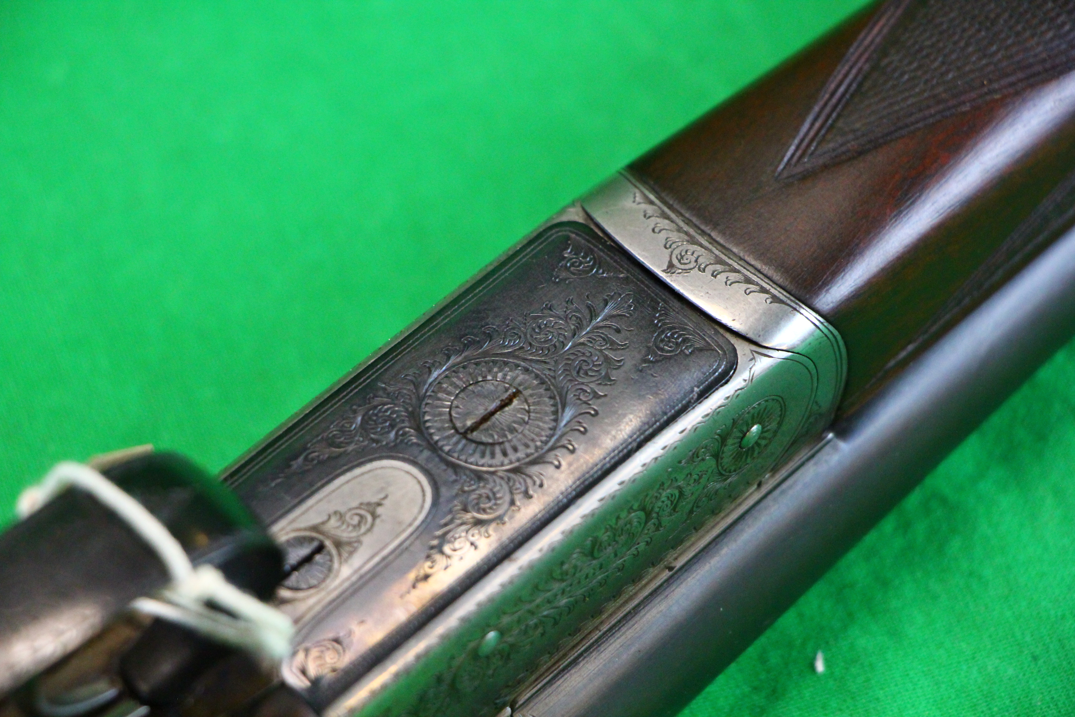 A RIGBY 20 BORE SIDE BY SIDE SHOTGUN # 18060, - Image 10 of 13