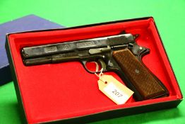 A BOXED BRUNI 8MM PTB 328 BLANK FIRE PISTOL - (ALL GUNS TO BE INSPECTED AND SERVICED BY QUALIFIED