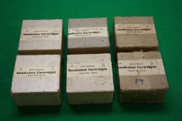 150 X ELEY KYNOCH 12 GAUGE SMOKLESS CARTRIDGES (WAR TIME ISSUE) - (TO BE COLLECTED IN PERSON BY