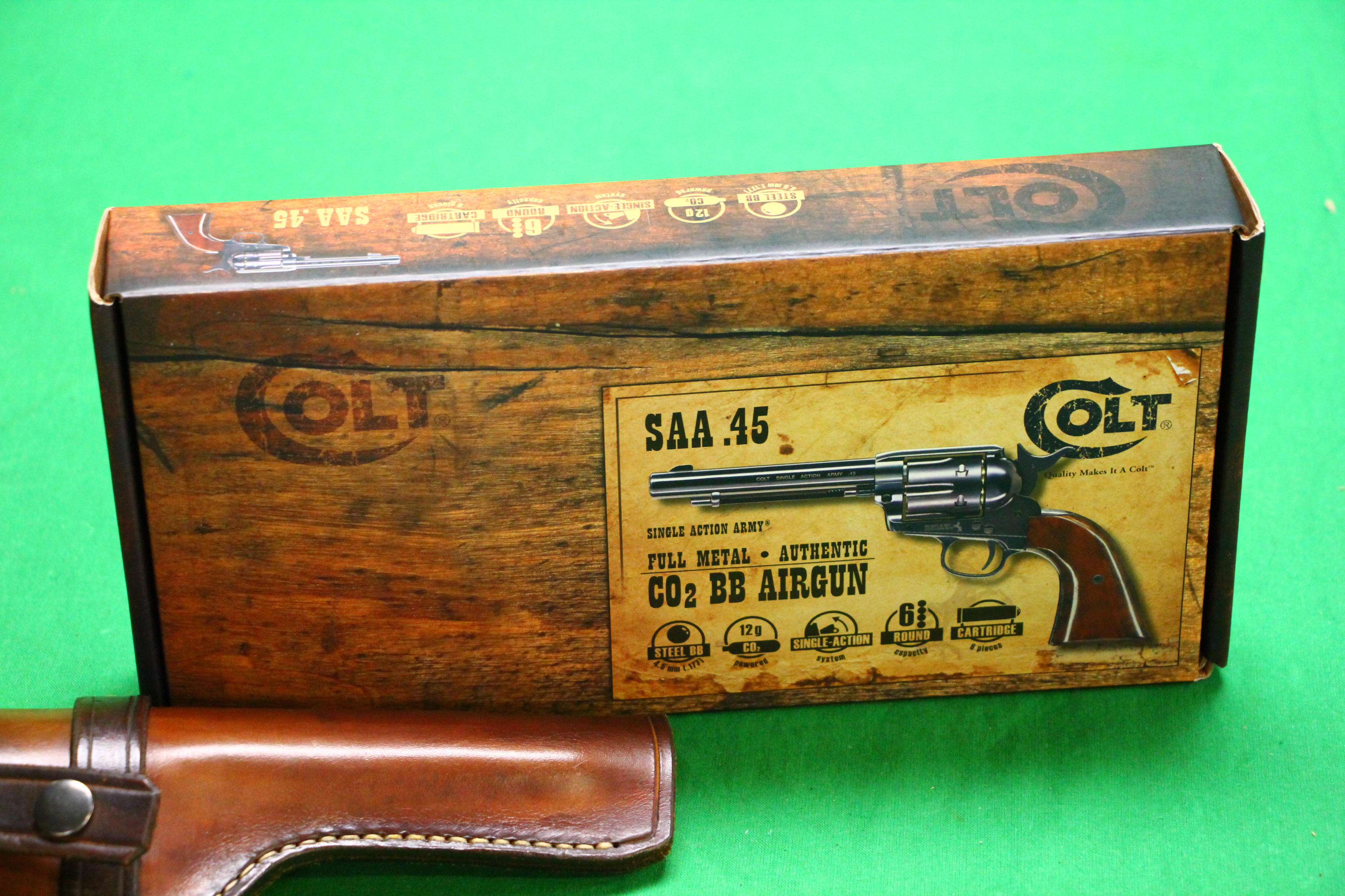 A COLT SAA .45 Co2 6 ROUND . - Image 13 of 13