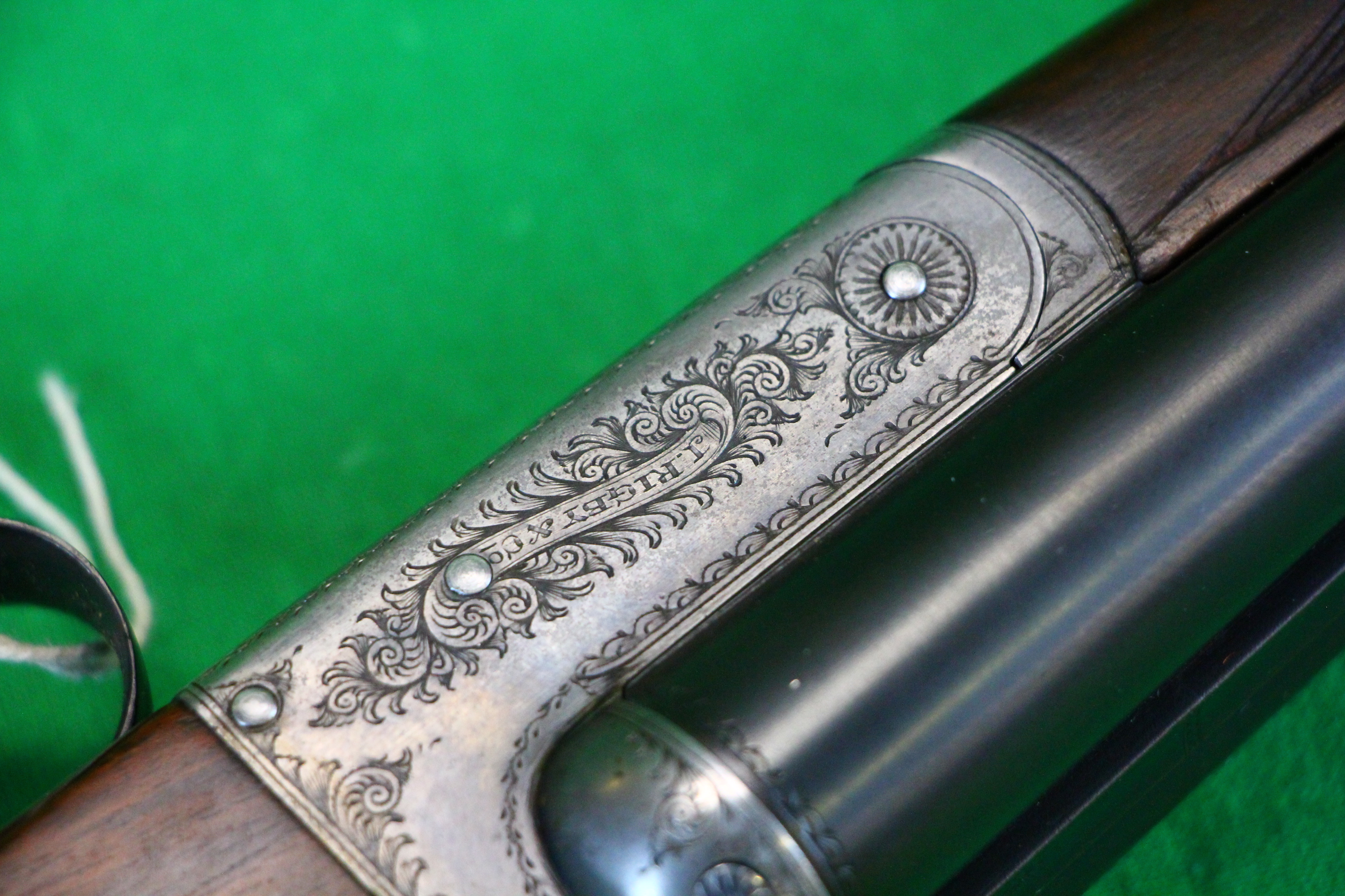 A RIGBY 20 BORE SIDE BY SIDE SHOTGUN # 18060, - Image 8 of 13