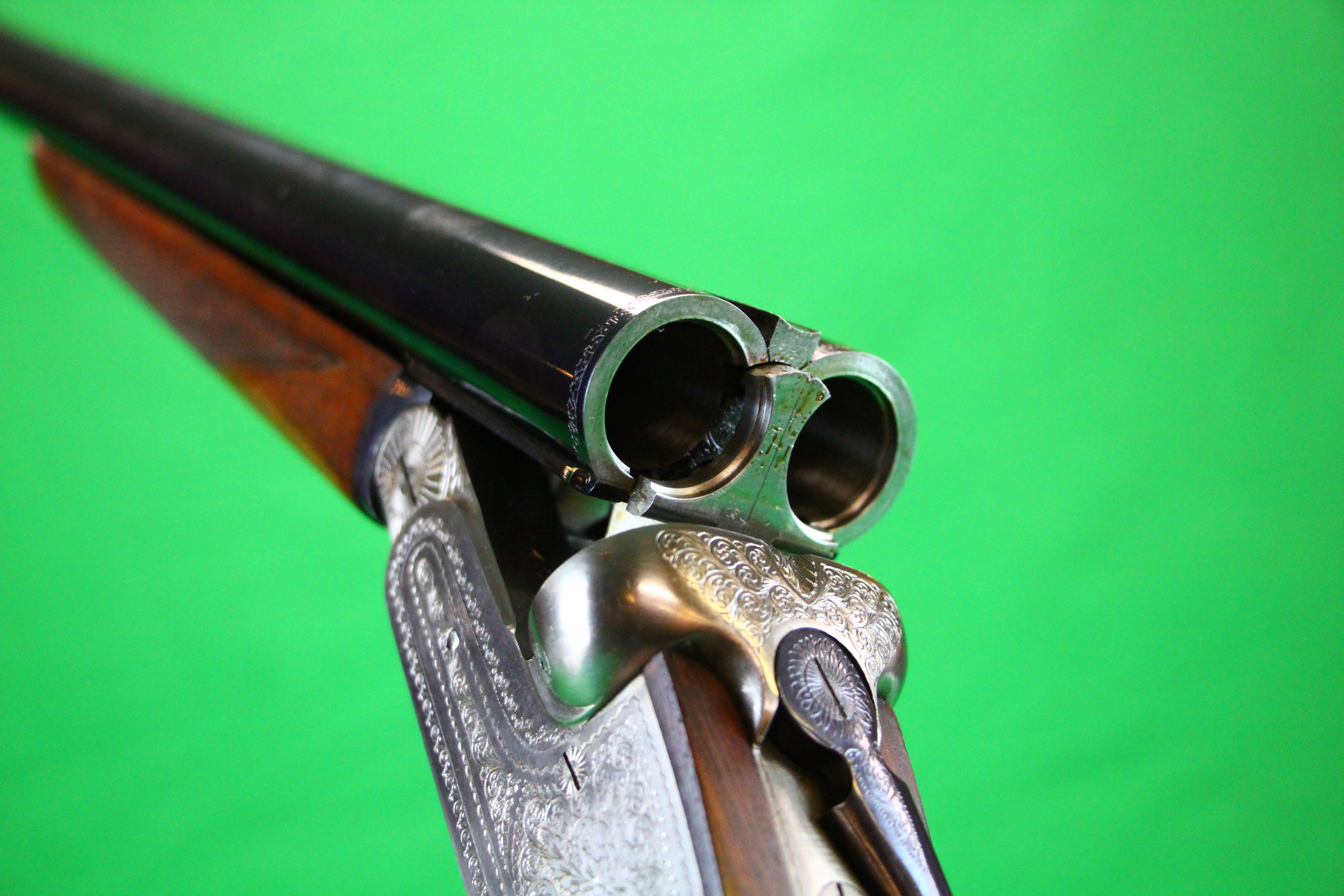 GUNMARK 12 BORE SIDE BY SIDE SHOTGUN # 140770 EJECTOR, SIDE LOCK, - Image 20 of 22