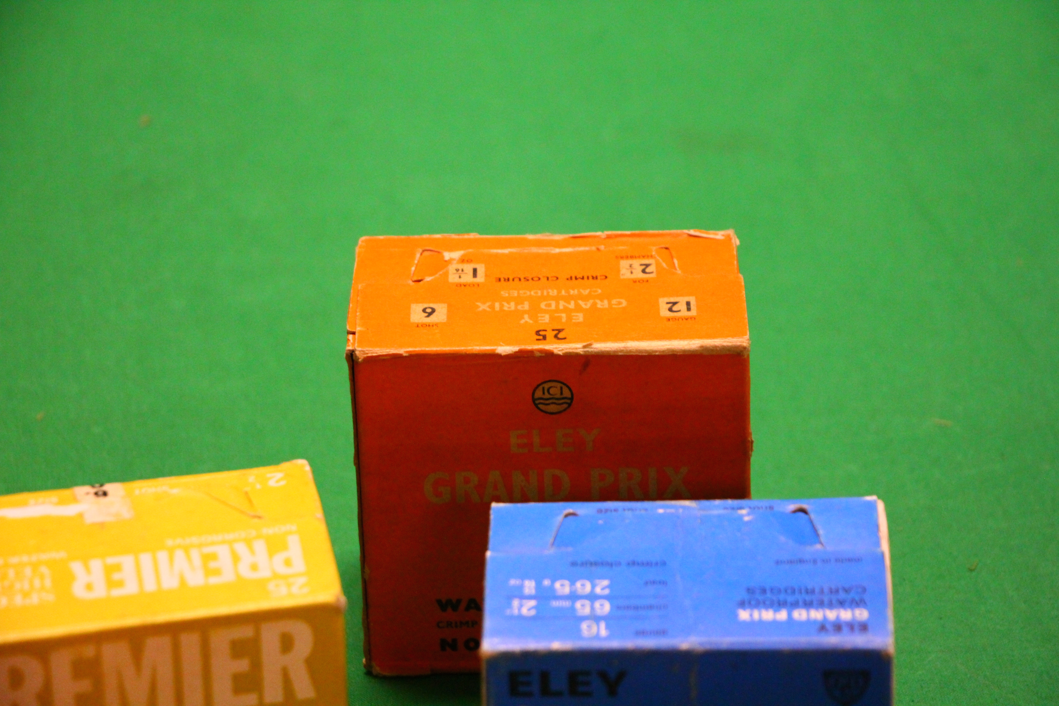 TWO BOXES CONTAINING AN ASSORTMENT OF 12 GAUGE VINTAGE CARTRIDGES TO INCLUDE SELLIER & BELLOT, - Image 9 of 13