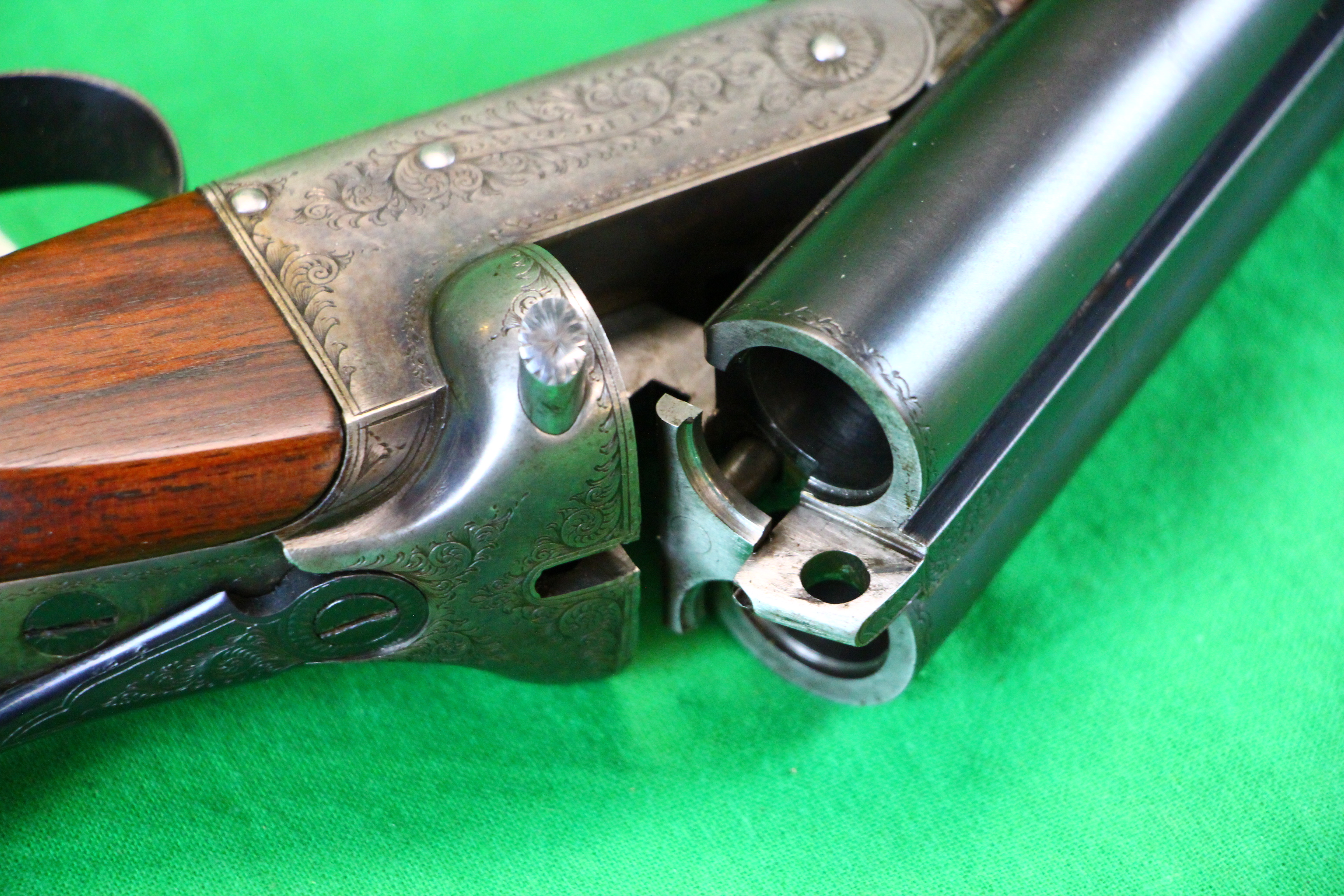 A RIGBY 20 BORE SIDE BY SIDE SHOTGUN # 18060, - Image 12 of 13