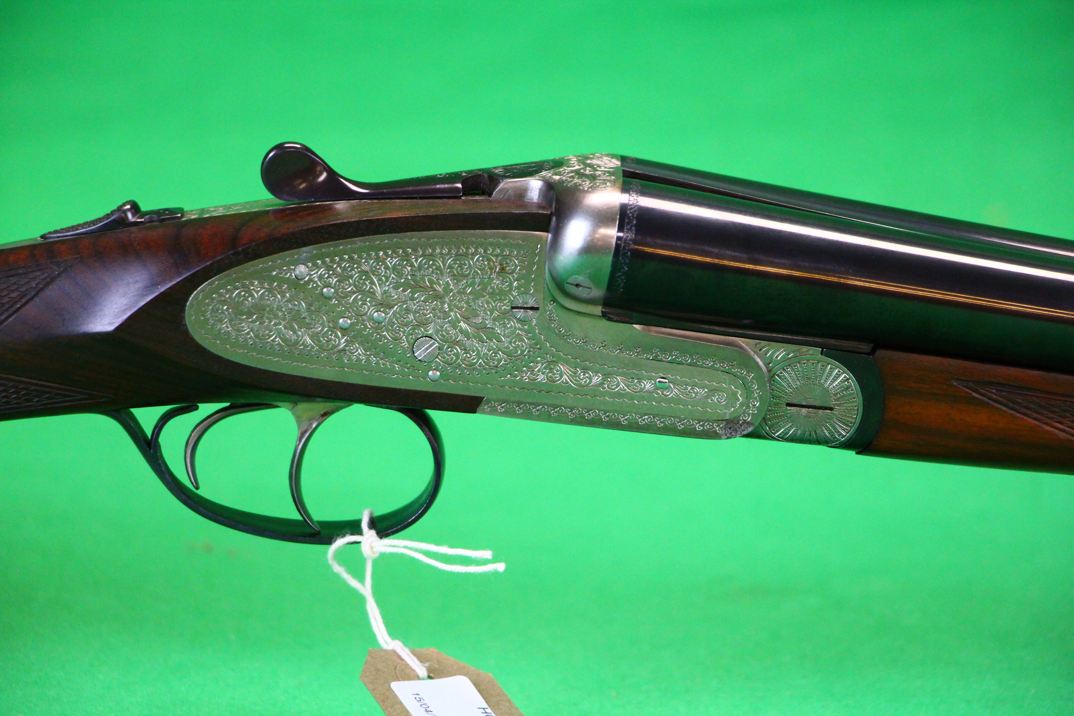 GUNMARK 12 BORE SIDE BY SIDE SHOTGUN # 140770 EJECTOR, SIDE LOCK, - Image 2 of 22