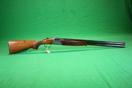 A LINCOLN 12 BORE OVER AND UNDER SHOTGUN #52317 27.
