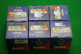 150 X SAGA 36 GAUGE 11G CARTRIDGES - (TO BE COLLECTED IN PERSON BY LICENCE HOLDER ONLY - NO POSTAGE