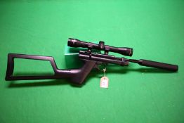 A CROSSMAN 2240 Co2 RATCATCHER AIR GUN FITTED WITH WALTHER 4X32 SCOPE - (ALL GUNS TO BE INSPECTED