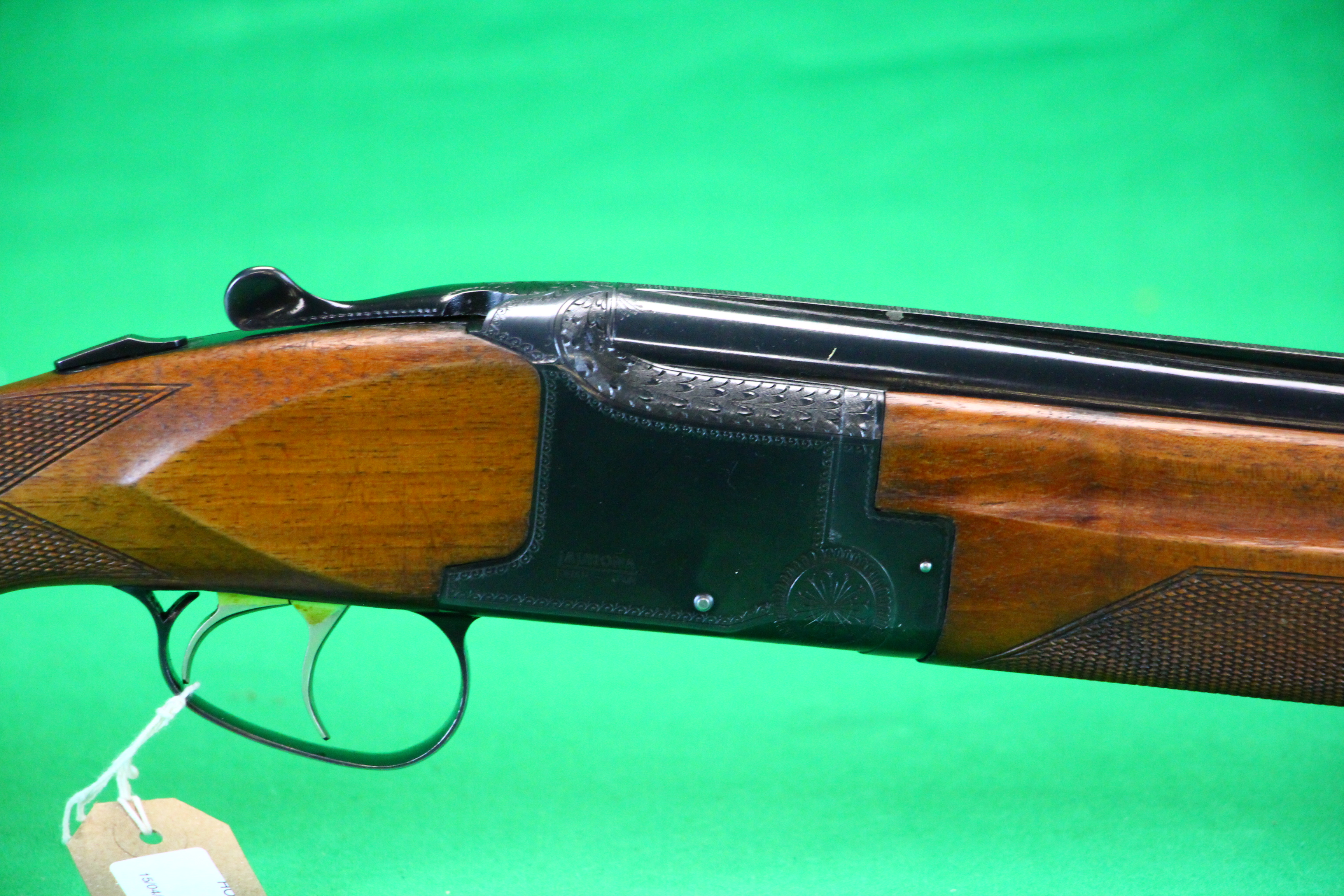 12 BORE LAURONA OVER AND UNDER SHOTGUN # 154531 28" BARRELS, FIXED CHOKE 1/4, - Image 2 of 13