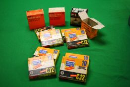 BOX CONTAINING MIXED 12 AND 20 GAUGE CARTRIDGES TO INCLUDE SELLIER & BELLOT,