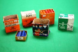 COLLECTION OF ASSORTED 12G CARTRIDGES TO INCLUDE ELEY, TOP MARK, T.J.