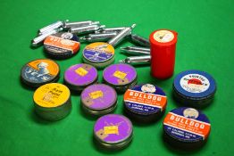 COLLECTION OF AIR RIFLE PELLETS, BB's AND Co2 CAPSULES TO INCLUDE HAENDLER & NATERMANN, BSA,