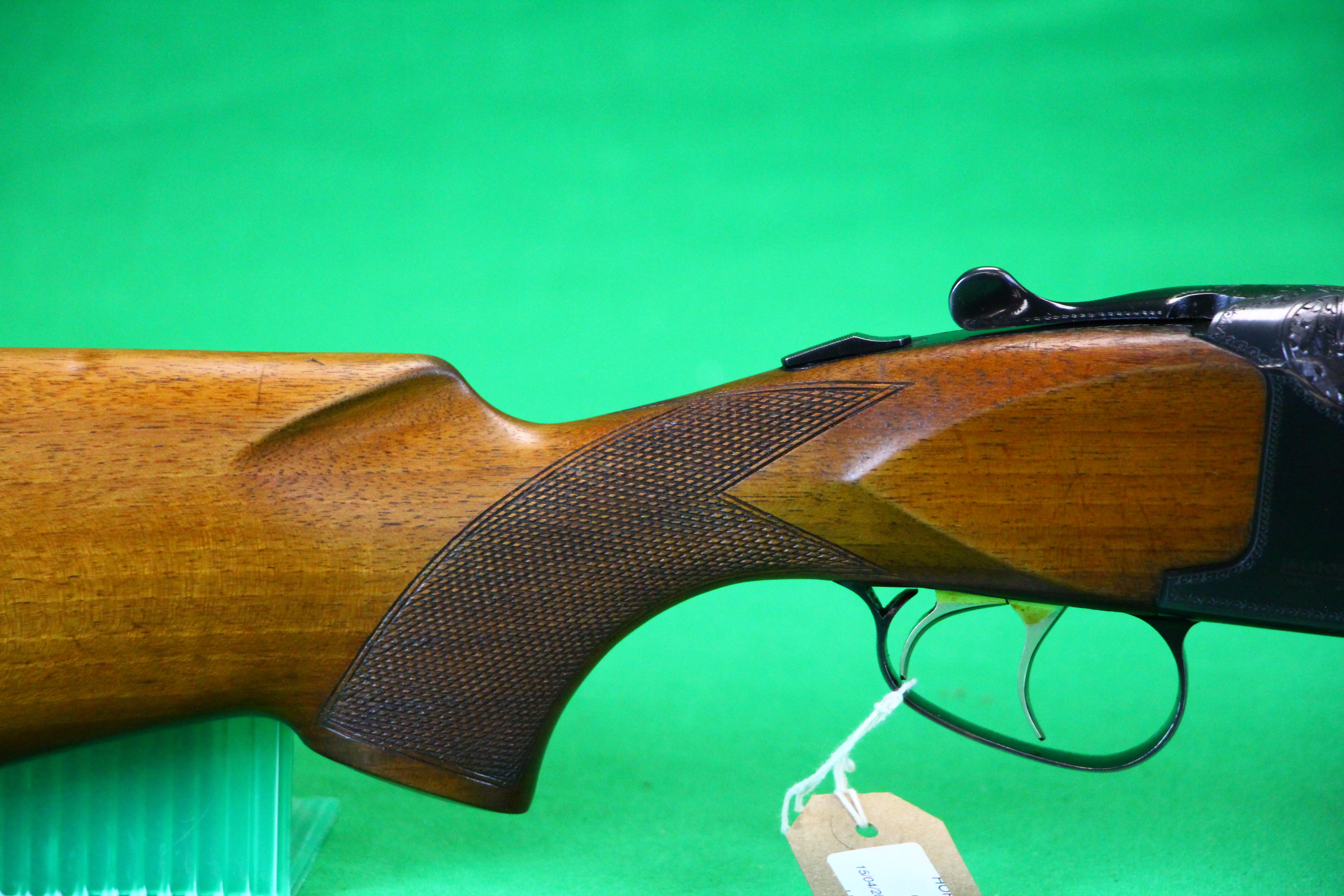 12 BORE LAURONA OVER AND UNDER SHOTGUN # 154531 28" BARRELS, FIXED CHOKE 1/4, - Image 3 of 13