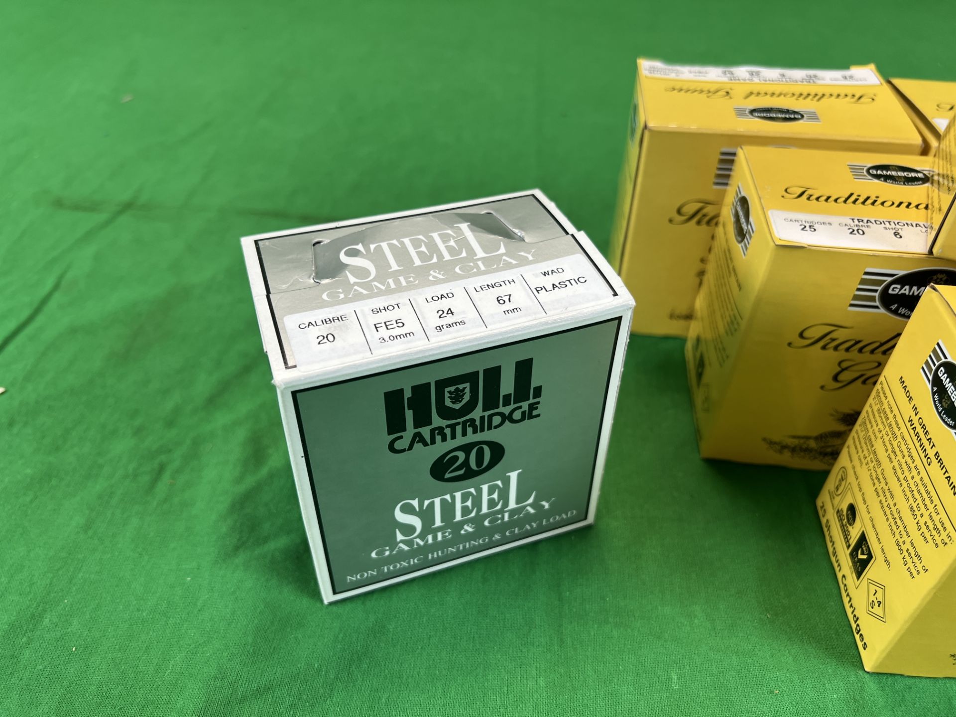 210 20 GAUGE CARTRIDGES TO INCLUDE GAMEBORE TRADITIONAL GAME 6 SHOT 28GM CARTRIDGES AND HULL - Image 4 of 4