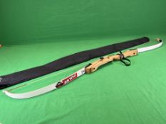 A CORE PULSE RECURVE BOW AND CARRY BAG - TO BE COLLECTED IN PERSON ONLY - NO POSTAGE OR PACKING