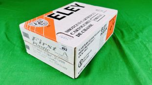 250 X ELEY FIRST A 12 GAUGE 28 GRM LOAD 8 SHOT CARTRIDGES - (TO BE COLLECTED IN PERSON BY LICENCE