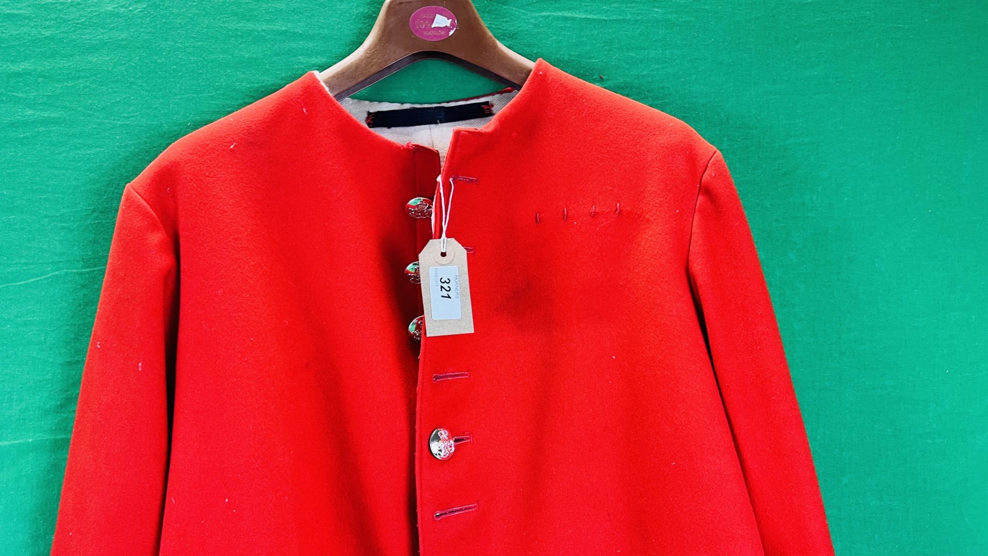 A VINTAGE CHELSEA PENSIONERS TUNIC COAT, - Image 2 of 4