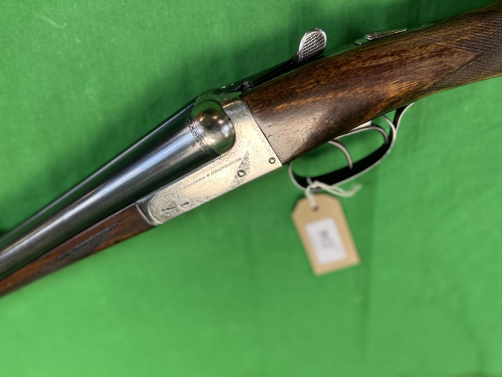 AYA 12 BORE SIDE BY SIDE SHOTGUN # 179840 28 INCH BARRELS, - Image 6 of 13