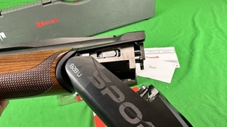 BENELLI MODEL 828U SPORT 12 GAUGE OVER AND UNDER SHOTGUN # BS037953V20 PROGRESSIVE BALANCING STOCK - Image 30 of 33