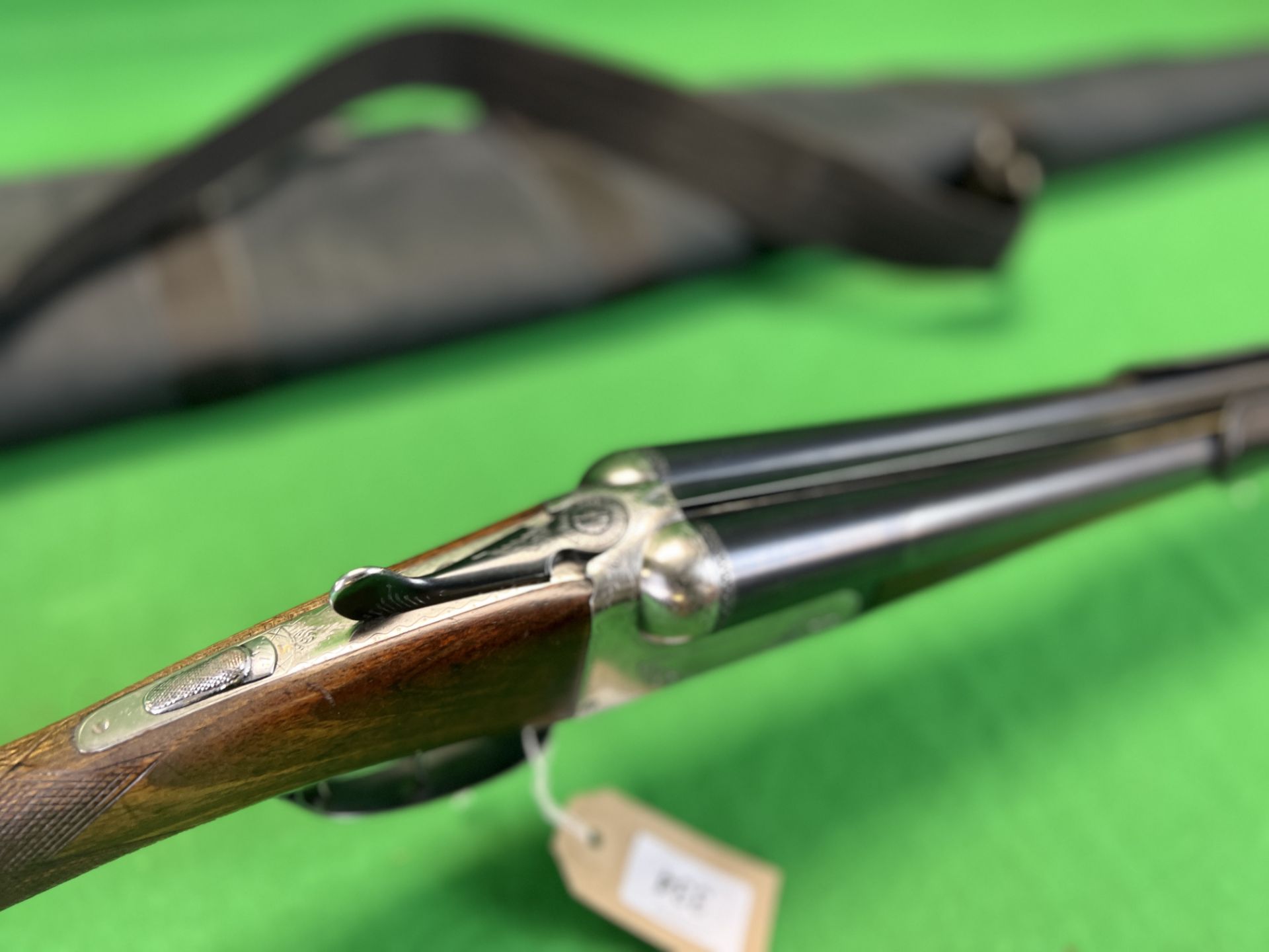 AYA 12 BORE SIDE BY SIDE SHOTGUN # 179840 28 INCH BARRELS, - Image 3 of 13