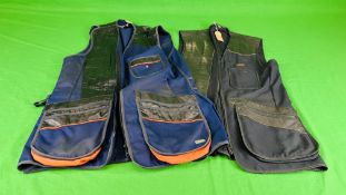 2 SKEET VESTS INCLUDING GMK S44 AND GANTON S40