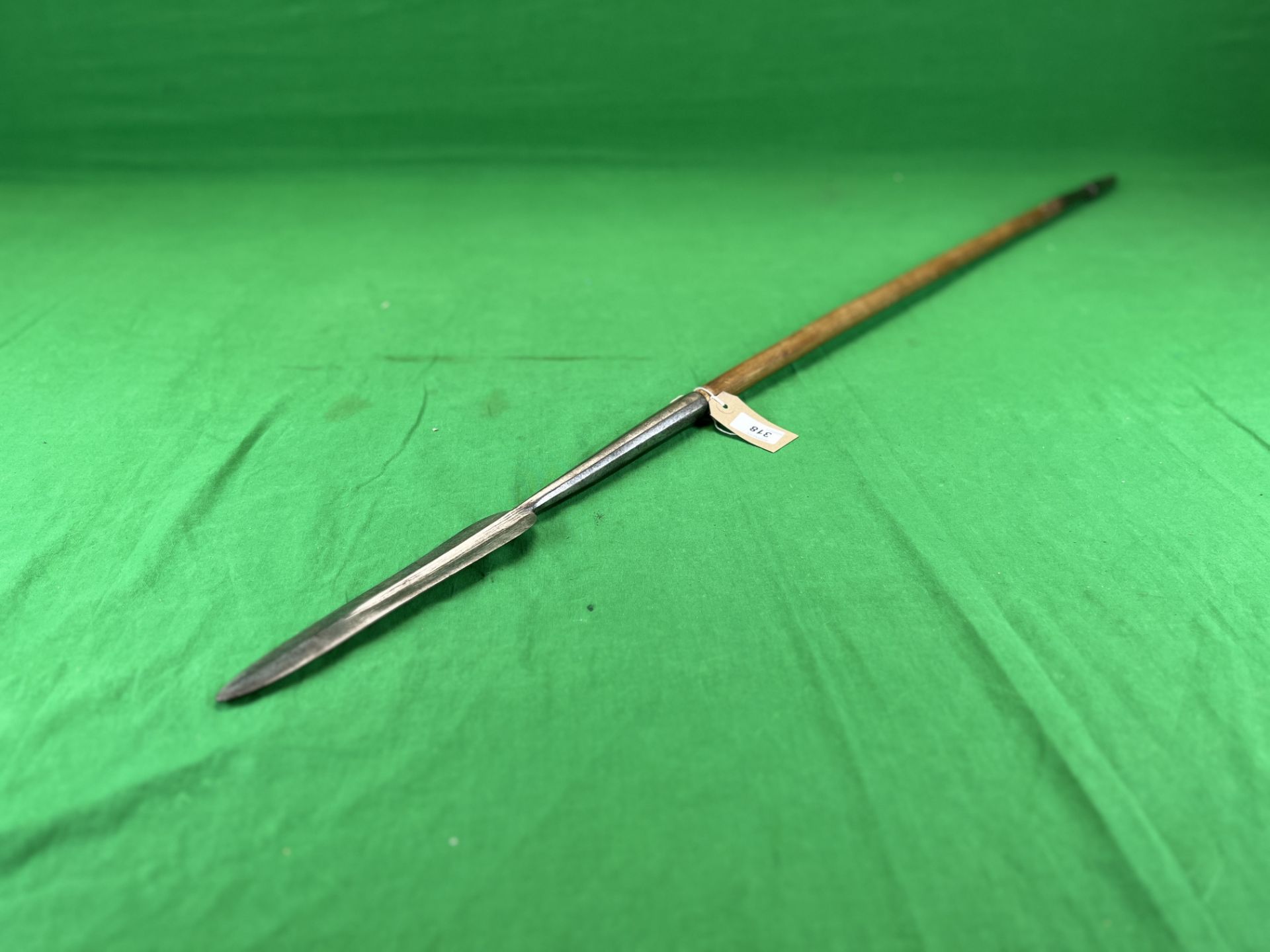 AN AFRICAN SPEAR - NO POSTAGE OR PACKING AVAILABLE