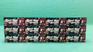 120 X GAMEBORE STEEL SHOT MAMMOTH 3½" HEAVY LOAD 12 GAUGE CARTRIDGES,