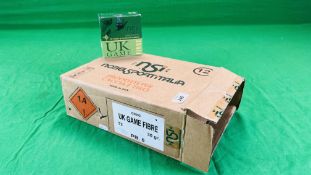 200 X NSI UK GAME 12 GAUGE 30GRM 5 SHOT FIBRE CARTRIDGES - (TO BE COLLECTED IN PERSON BY LICENCE