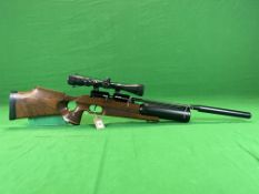 FX ROYALE .22 CALIBRE FAC PCP AIR RIFLE #5305 FITTED WITH .