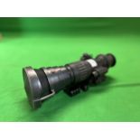 WEAPONSIGHT IMAGE INTENSIFIELD L8A2 NIGHT VISION SCOPE SERIAL No.