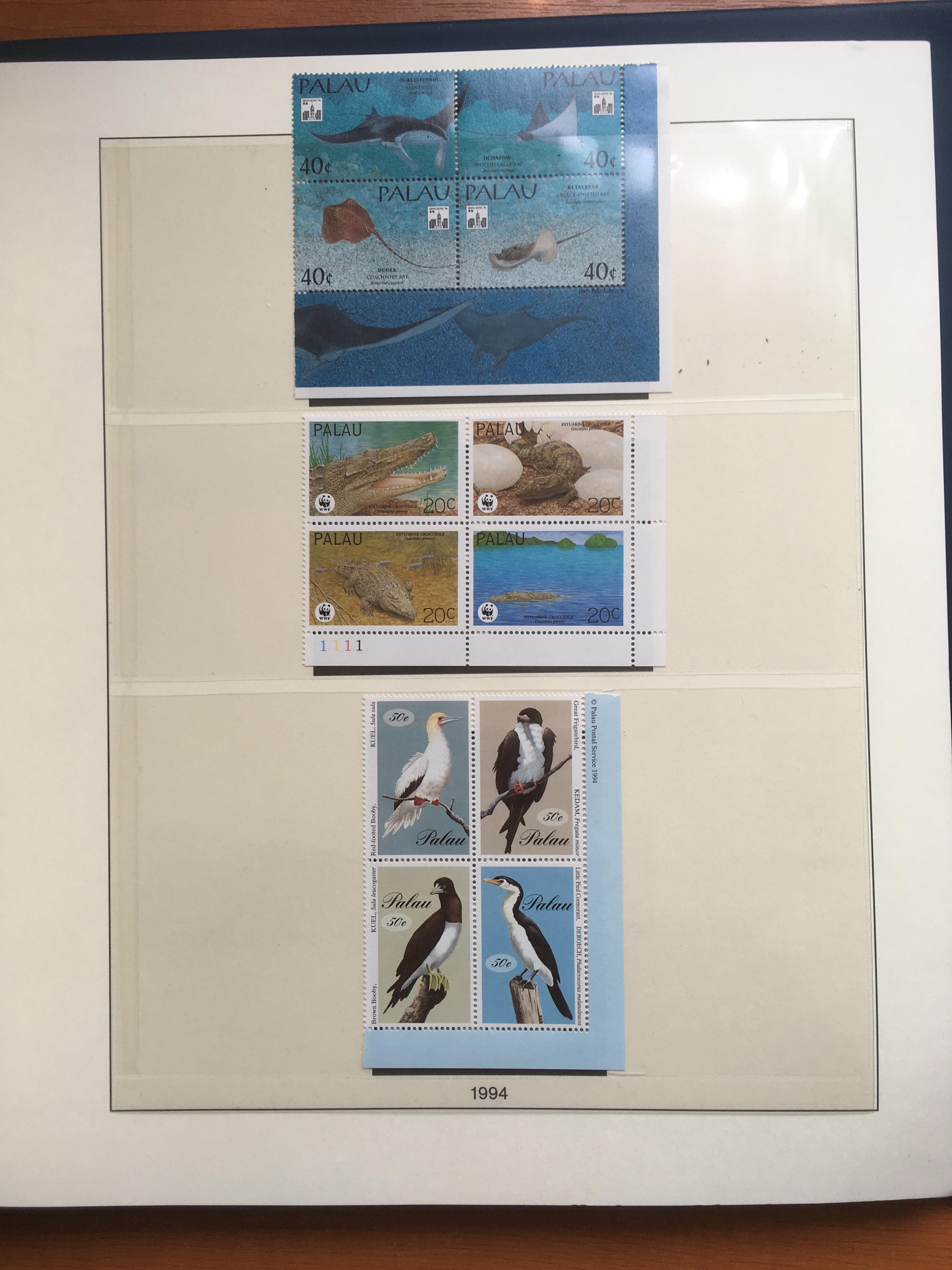 PALAU: 1983-2002 COMPREHENSIVE MNH COLLECTION IN TWO LINDER HINGELESS ALBUMS - Image 11 of 16
